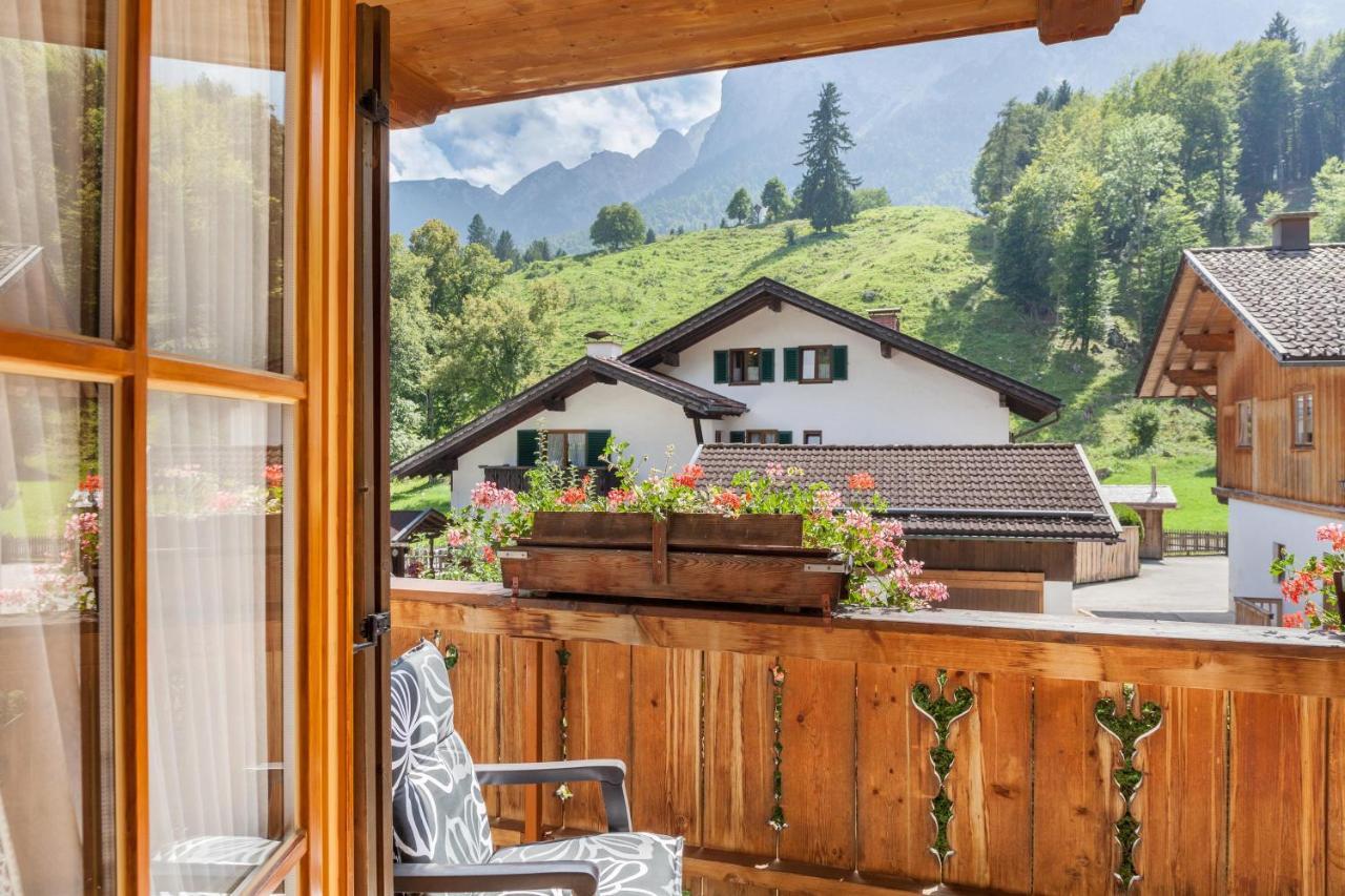 Ferienwohnung Alpenrose Грайнау Екстер'єр фото